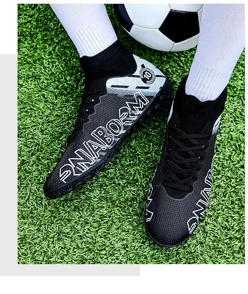 High-Top Soccer Cleats for Boys, Quality Training