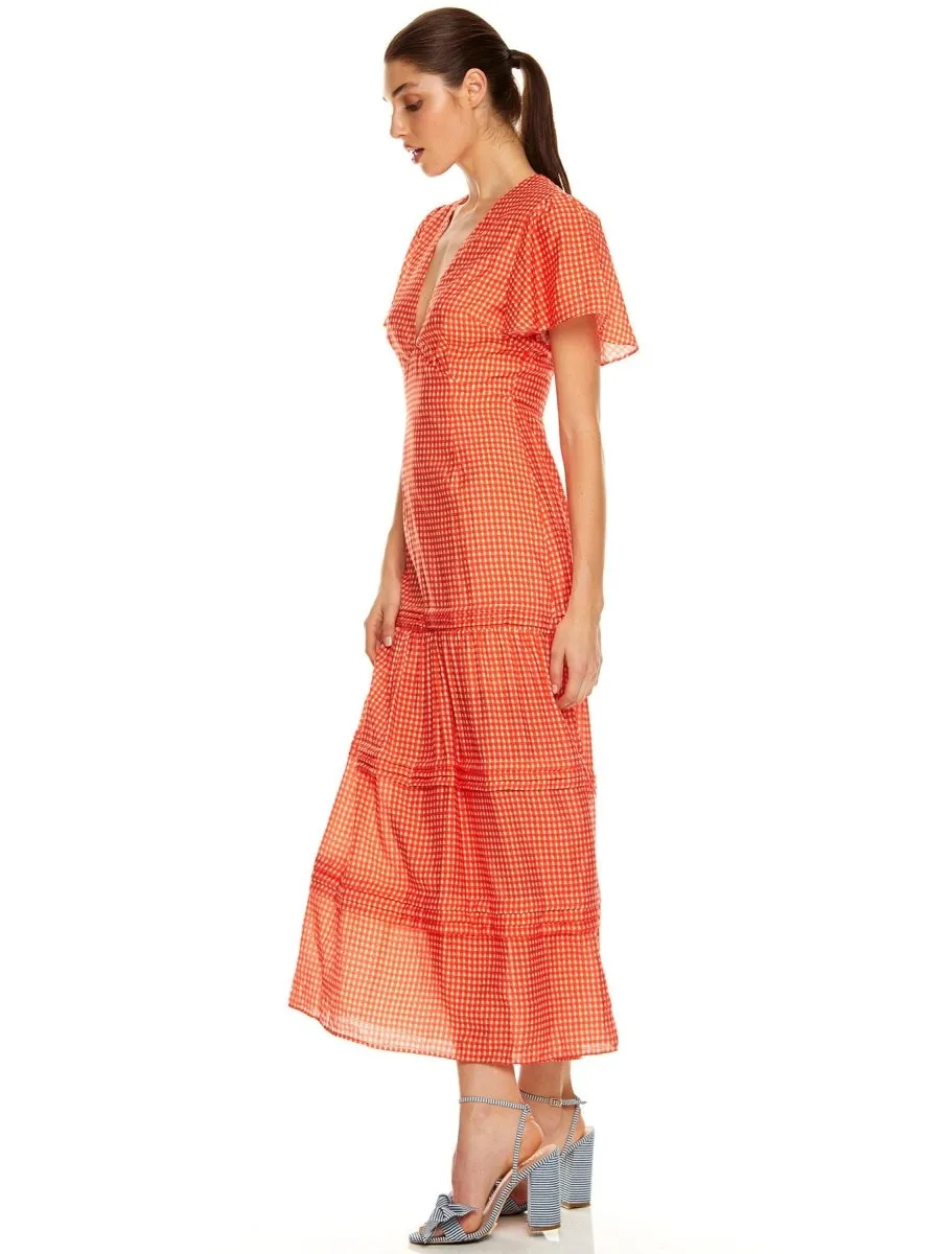 HONEY HUE MIDI DRESS