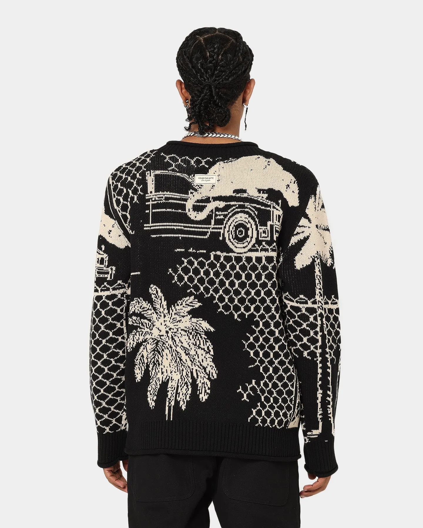 Honor The Gift Jungle Sweater Black