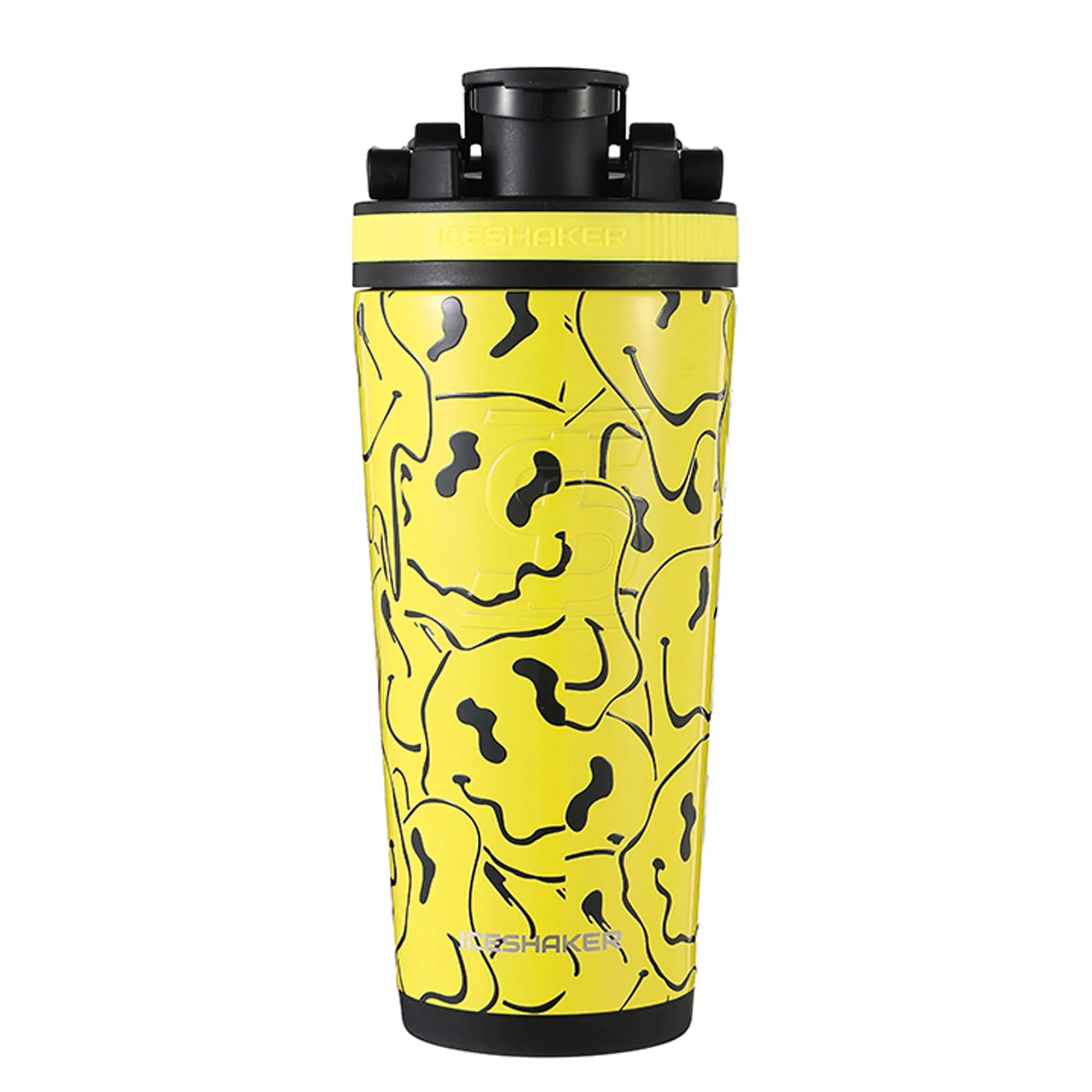 Ice Shaker 4D Series 26oz Shaker Bottle - Smirked