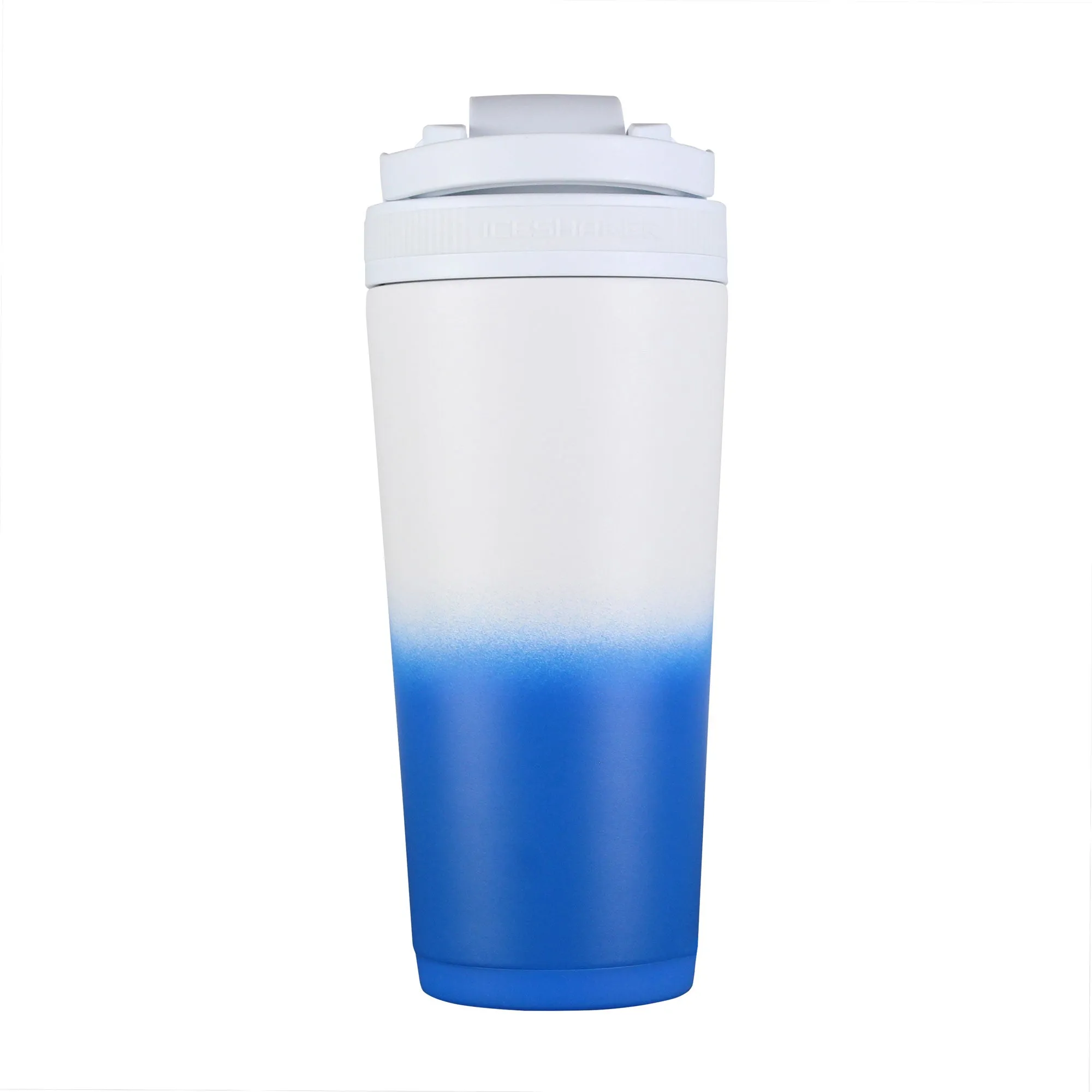 Ice Shaker Ombre Series 26oz Shaker Bottle - Royal White Ombre