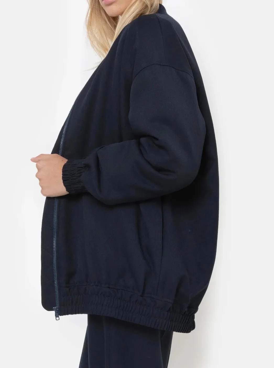 JALOUSE PADDED BOMBER | NIGHT SKY BLUE