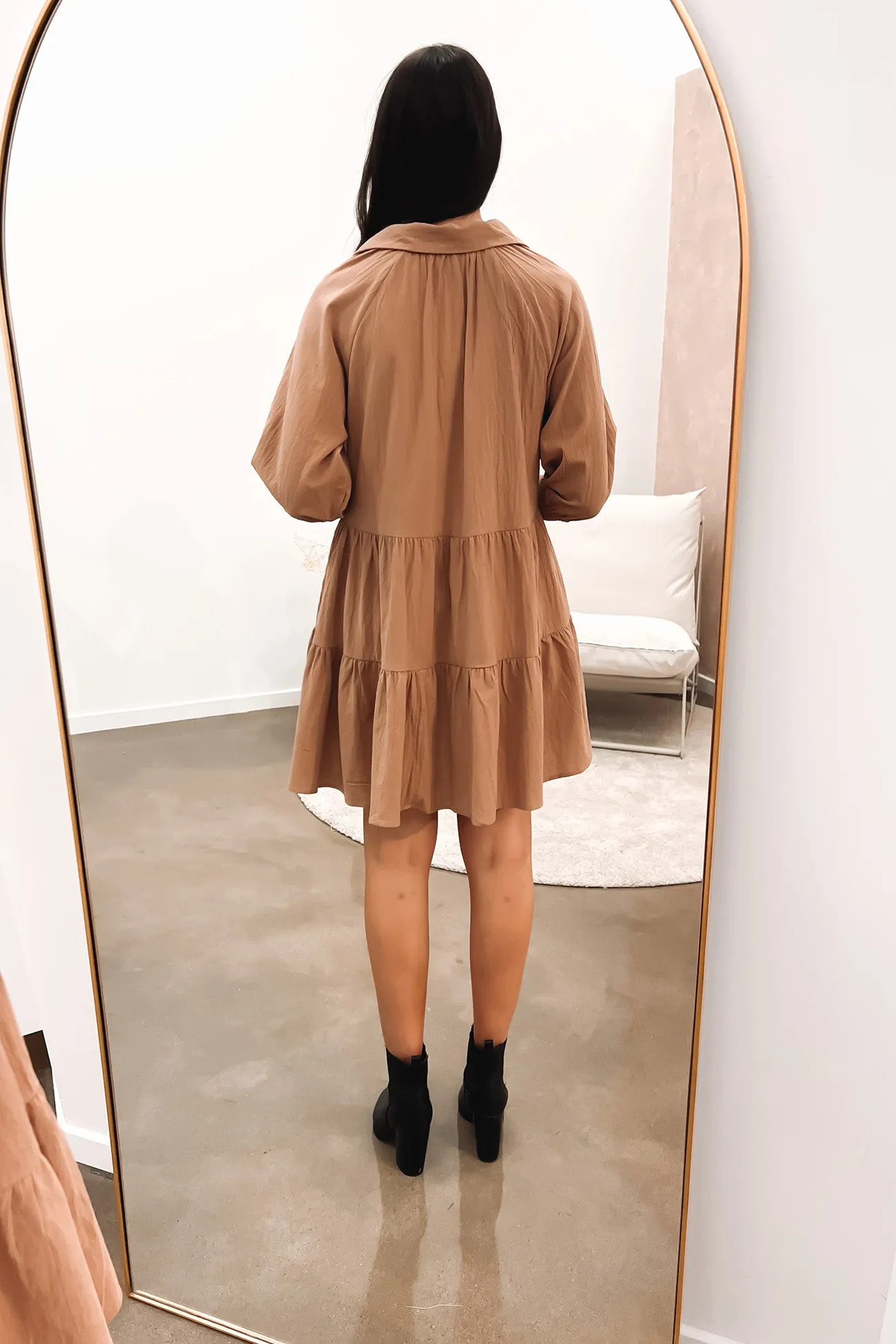 Jared Mini Dress Mocha