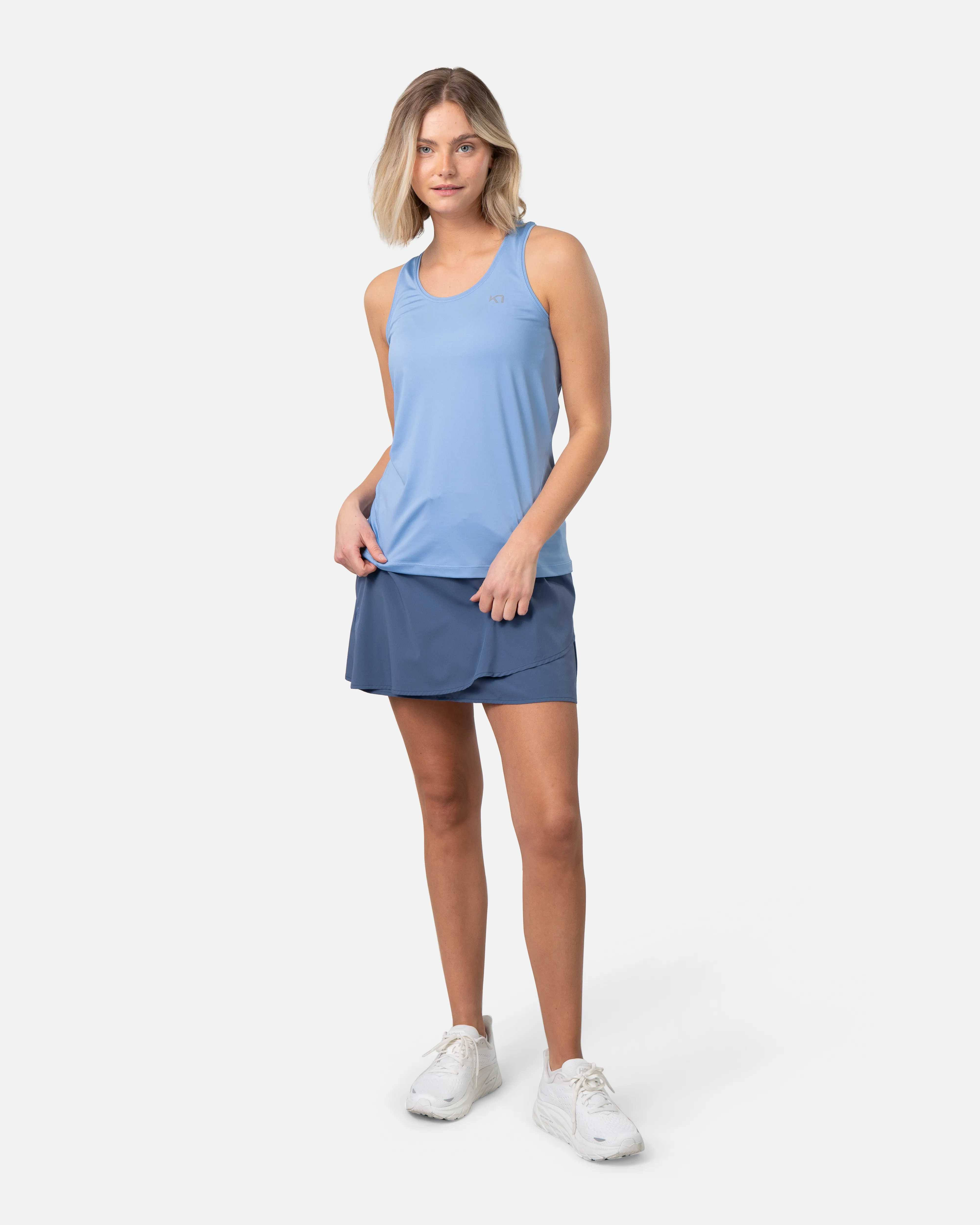 Kari Traa Women&#x27;s Nora 2.0 Tank Top Pastel Light Blue | Buy Kari Traa Women&#x27;s Nora 2.0 Tank Top Pastel Light Blue here | Outnorth