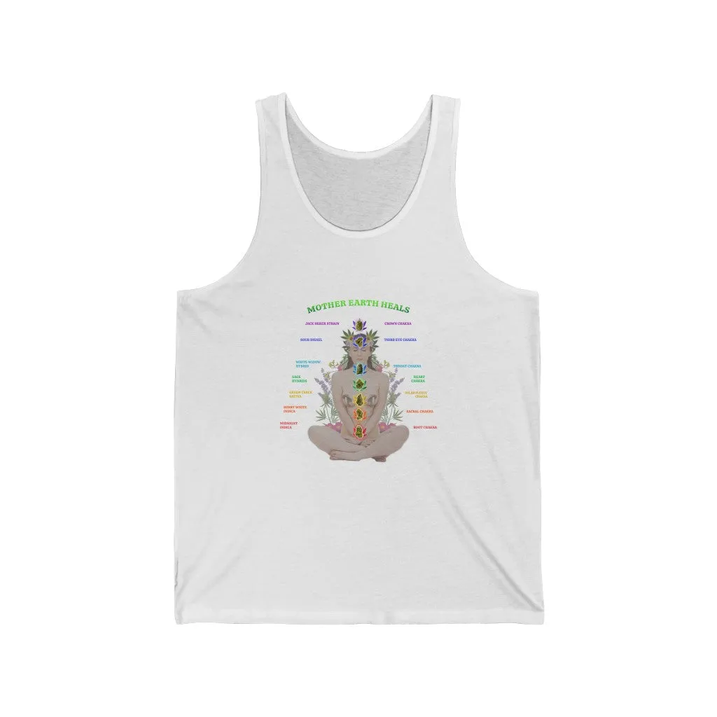 KCC Unisex Jersey Tank Top / White Women