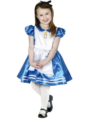 Little Alice In Wonderland Girls Fairytale Costume