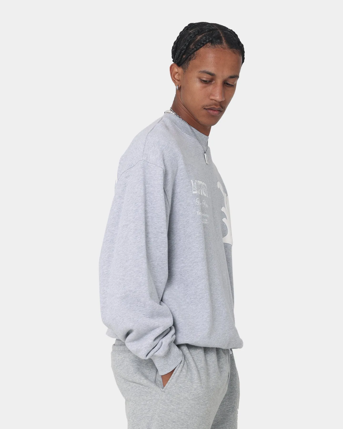 Loiter Art Studio Crewneck Grey