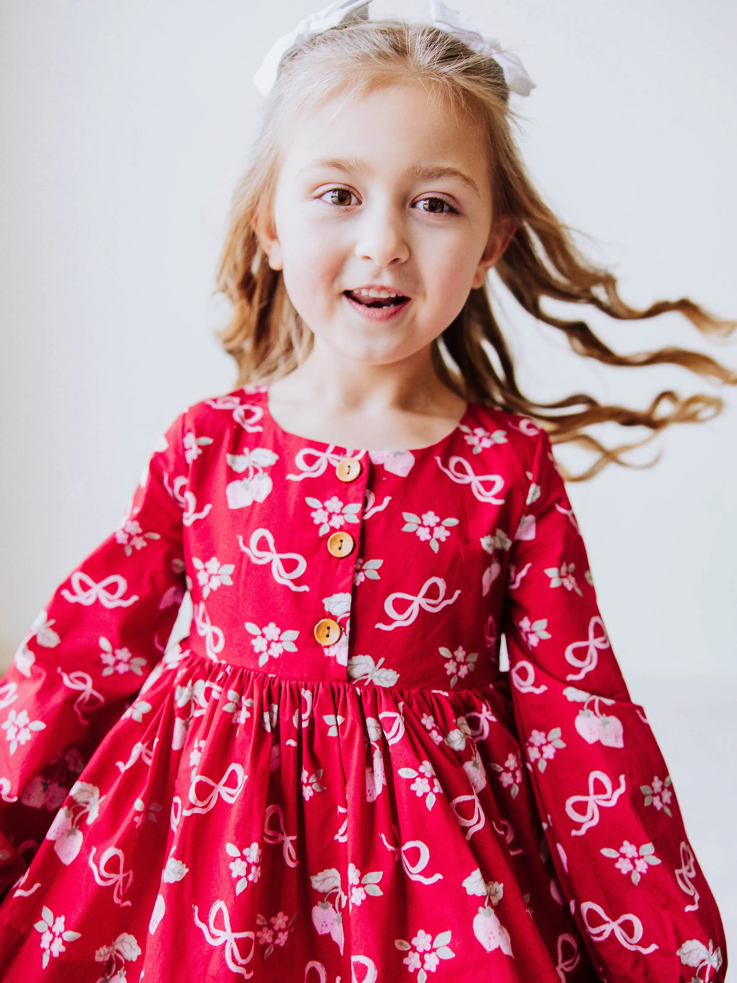 Margo Dress - Sweet Strawberry Glaze