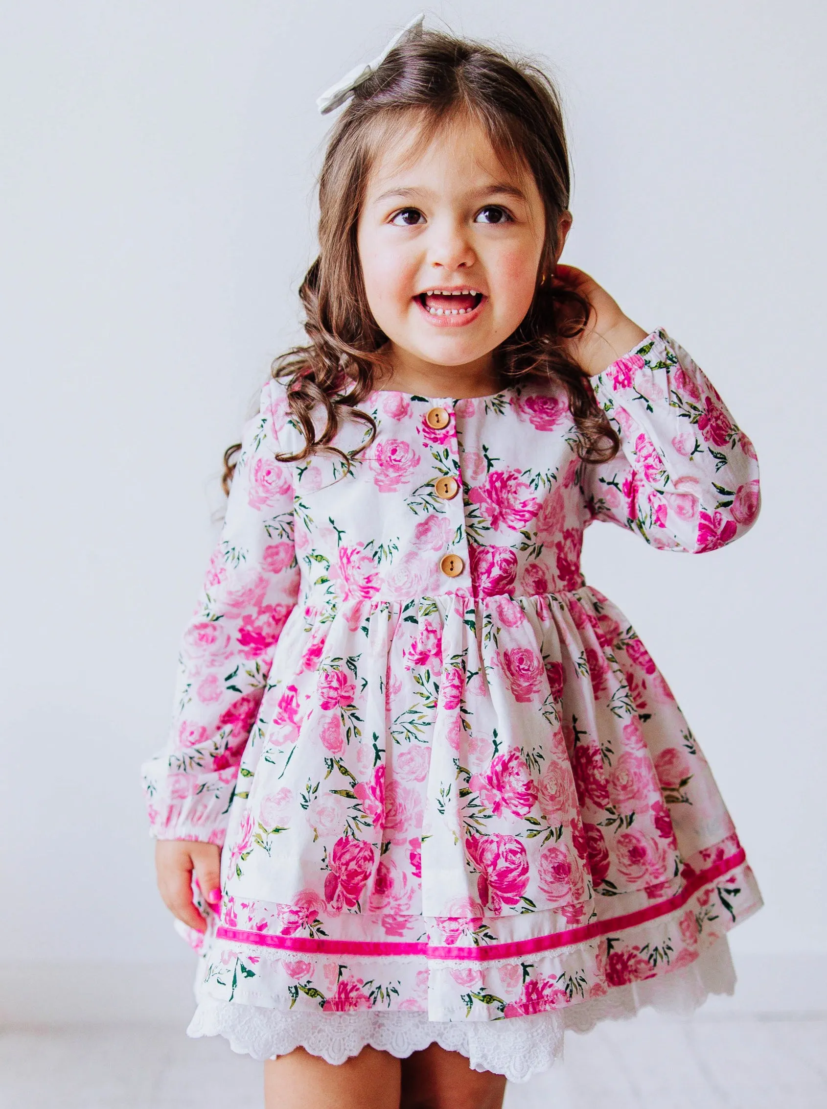 Margo Dress - Wild Roses