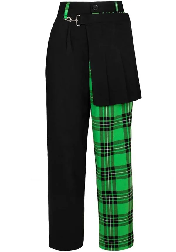 Mason [Black/Green] | PANTS