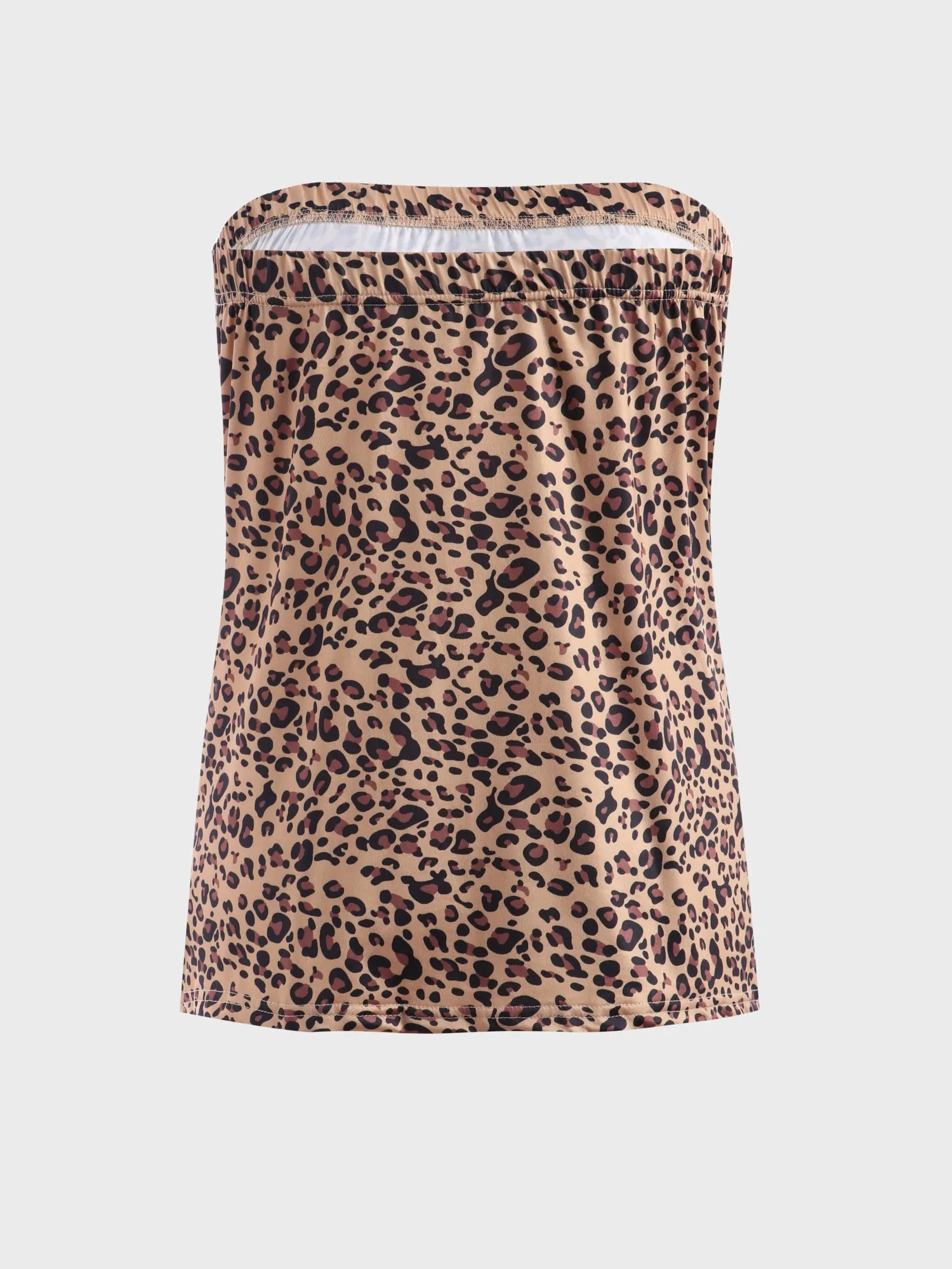 Midsize Sexy Leopard Tube Top