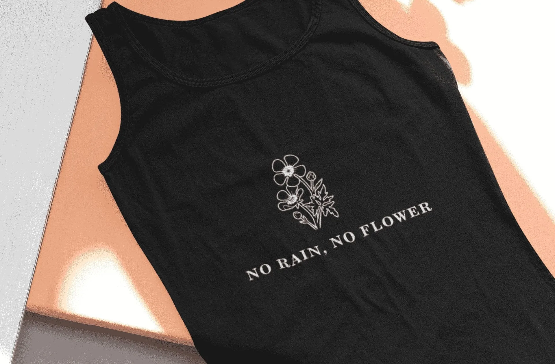 No Rain, No Flower | Inspire Organic Ladies Tank Top