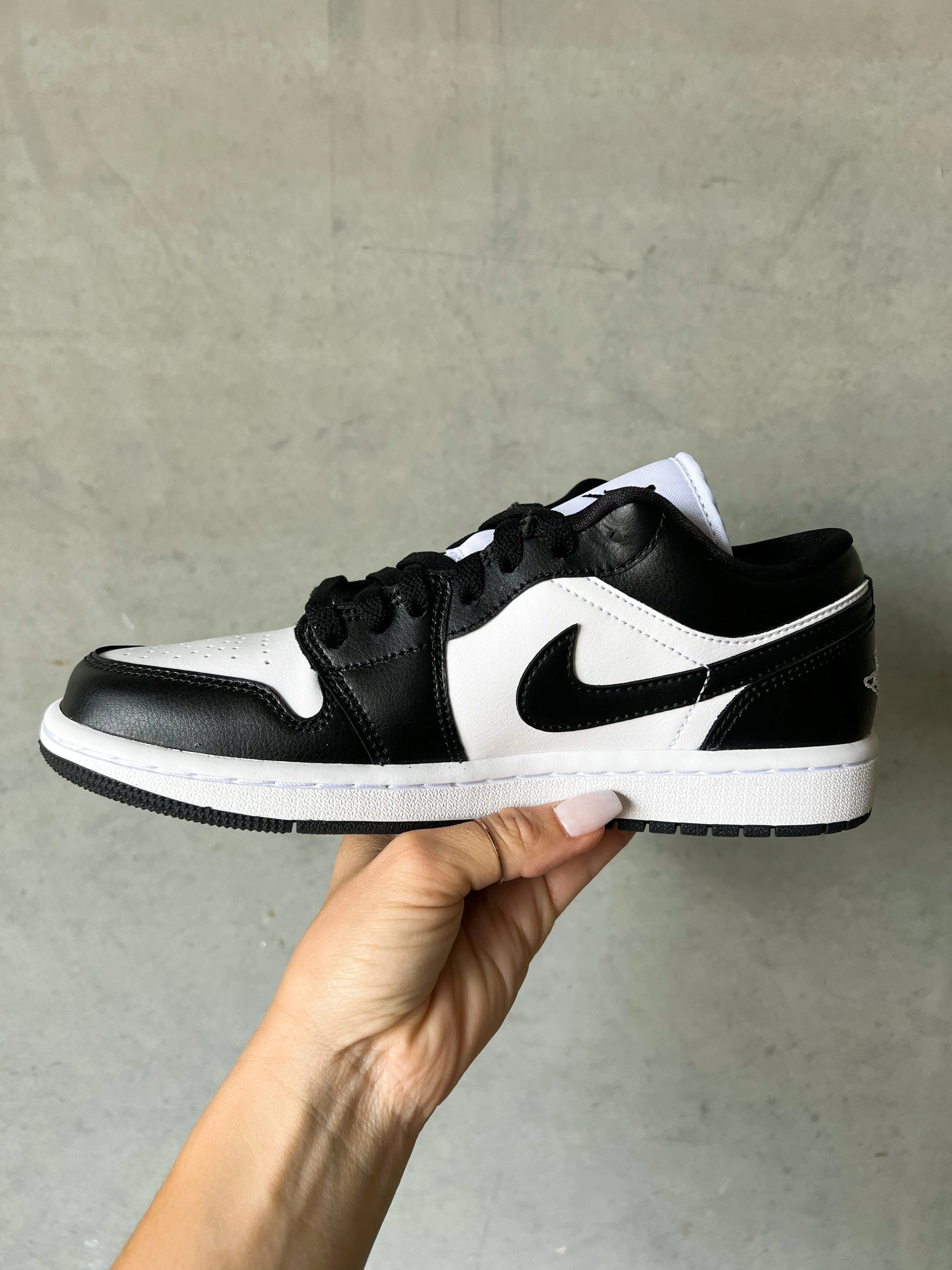 Panda Swarovski Women’s Air Jordan 1 Low Shoes