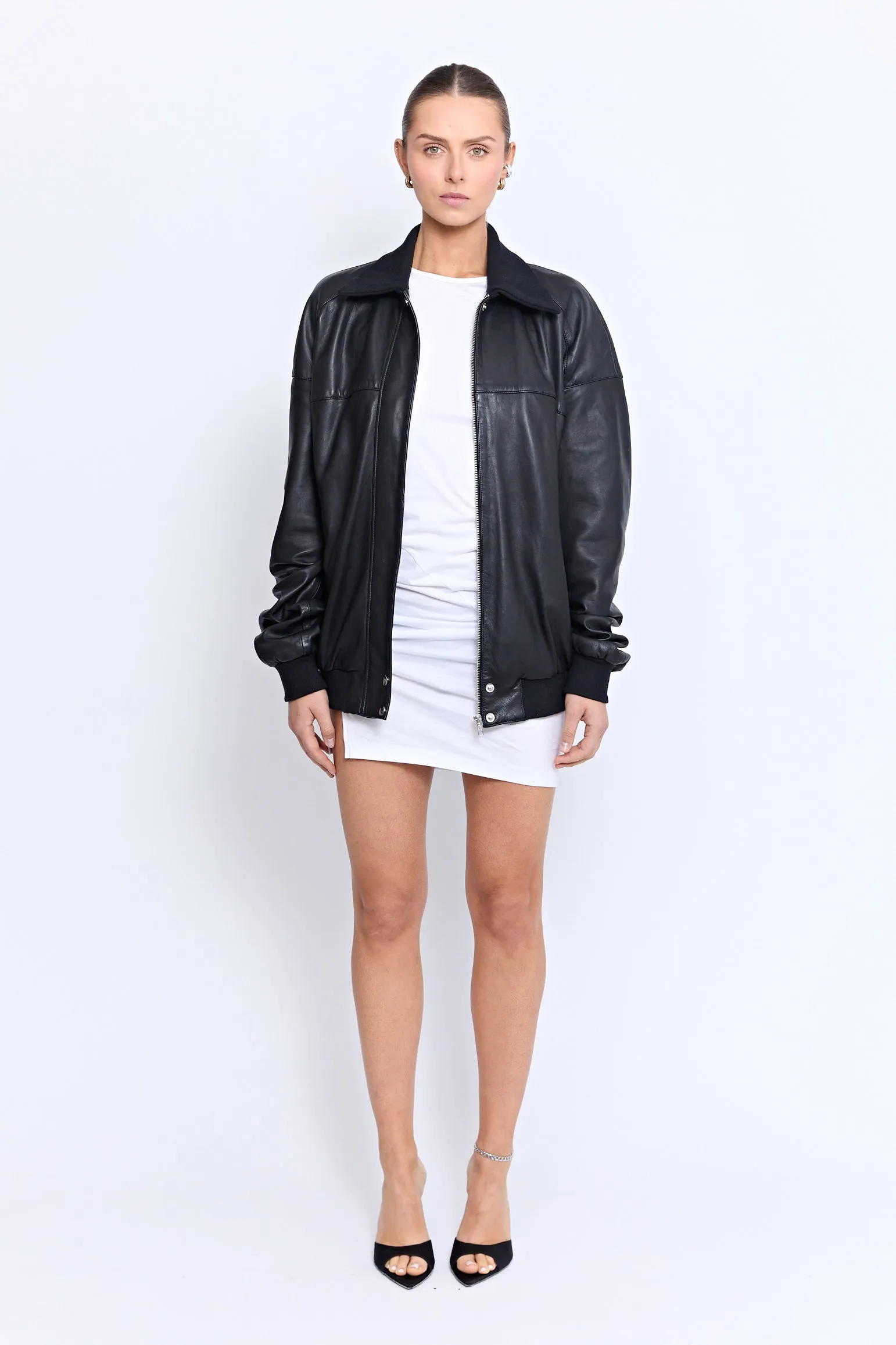 PIAF BOMBER JACKET | BLACK