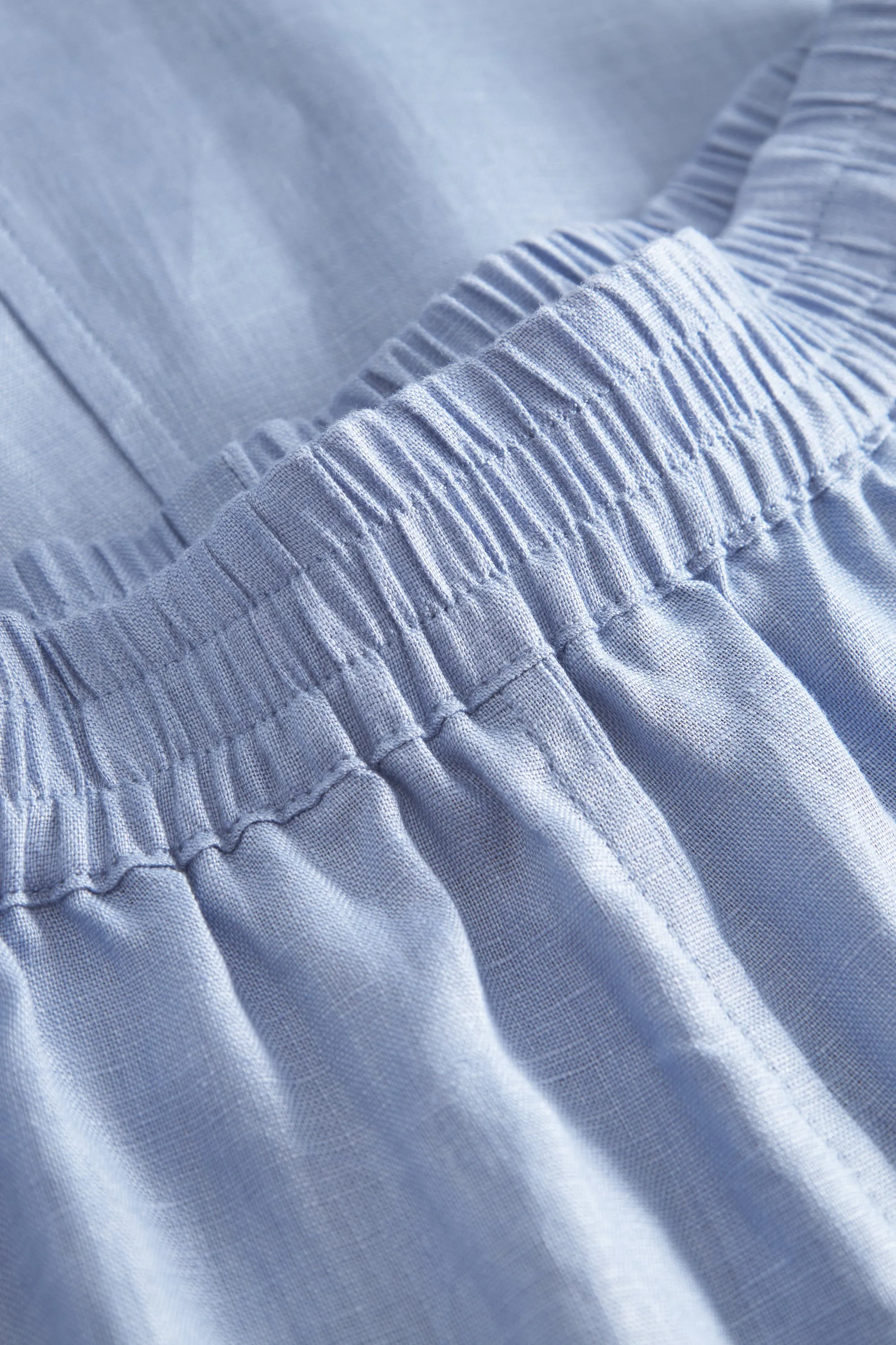 PILAR LIGHT LINEN - OCEAN BLUE