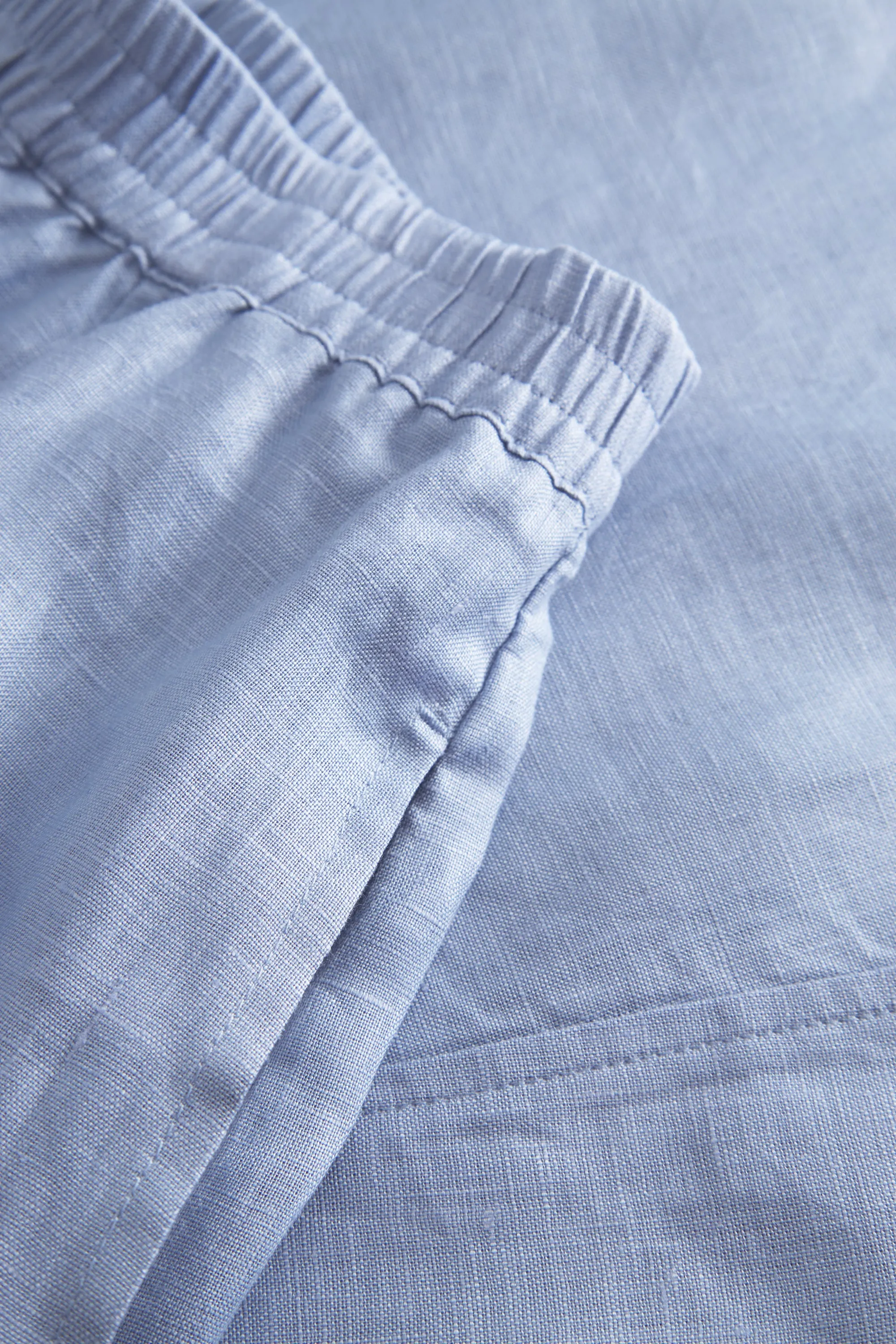 PILAR LIGHT LINEN - OCEAN BLUE