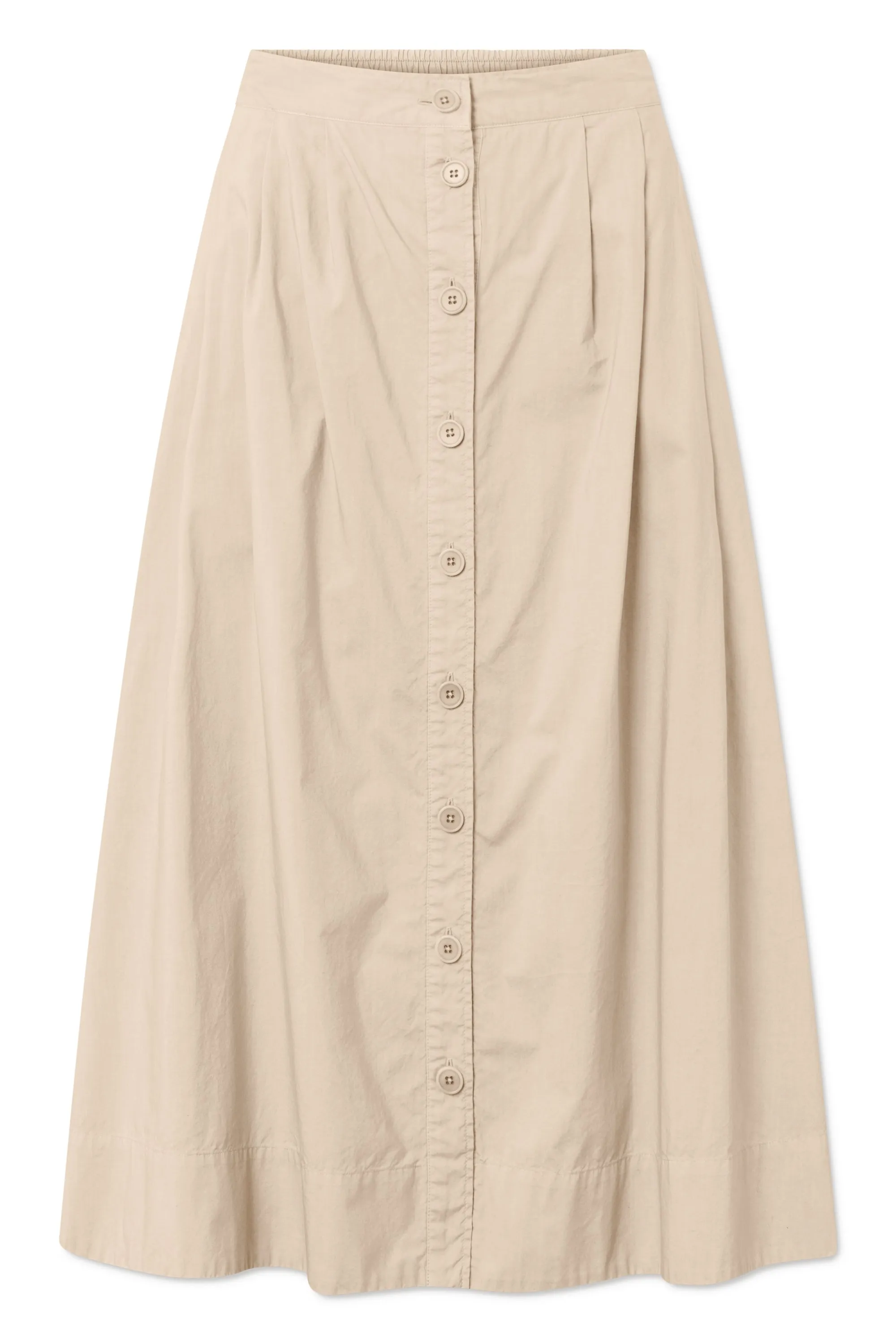 PIPPA GARMENT DYED POPLIN - BEIGE