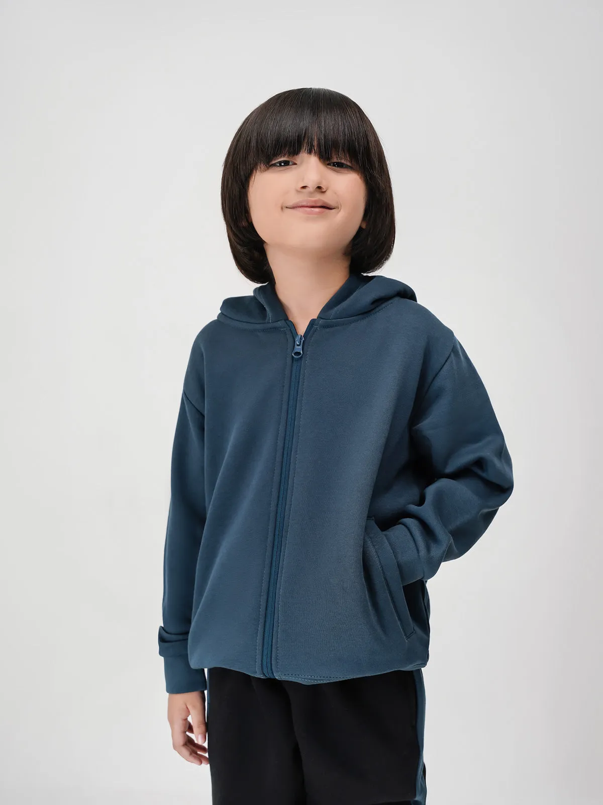 "BITS" Fleece Winter Sporty Track Suit