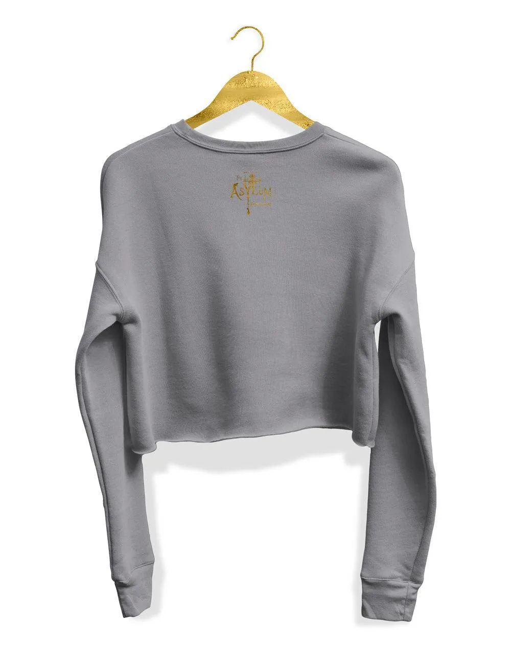 "Royal Garden" Cropped Sweatshirt