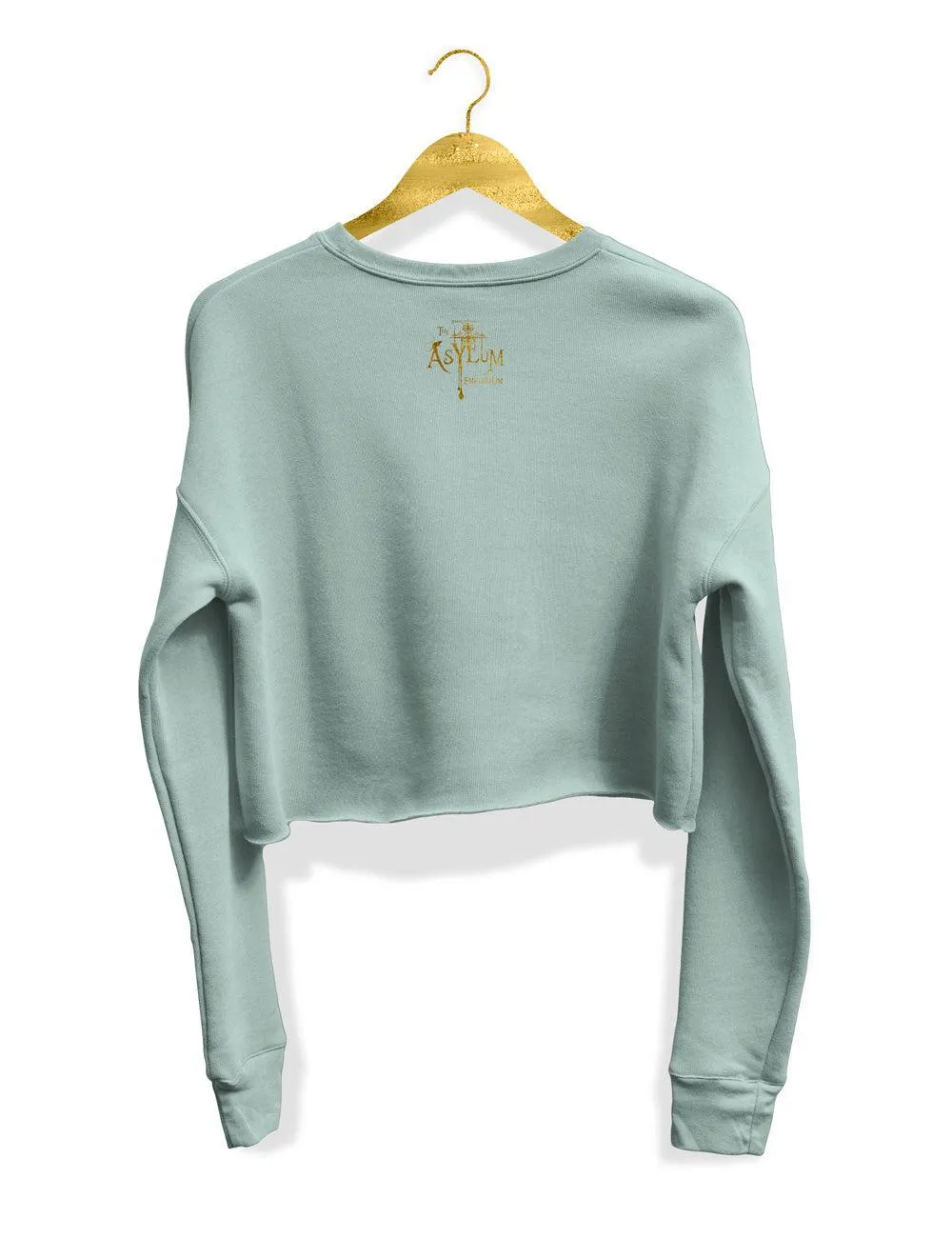 "Royal Garden" Cropped Sweatshirt