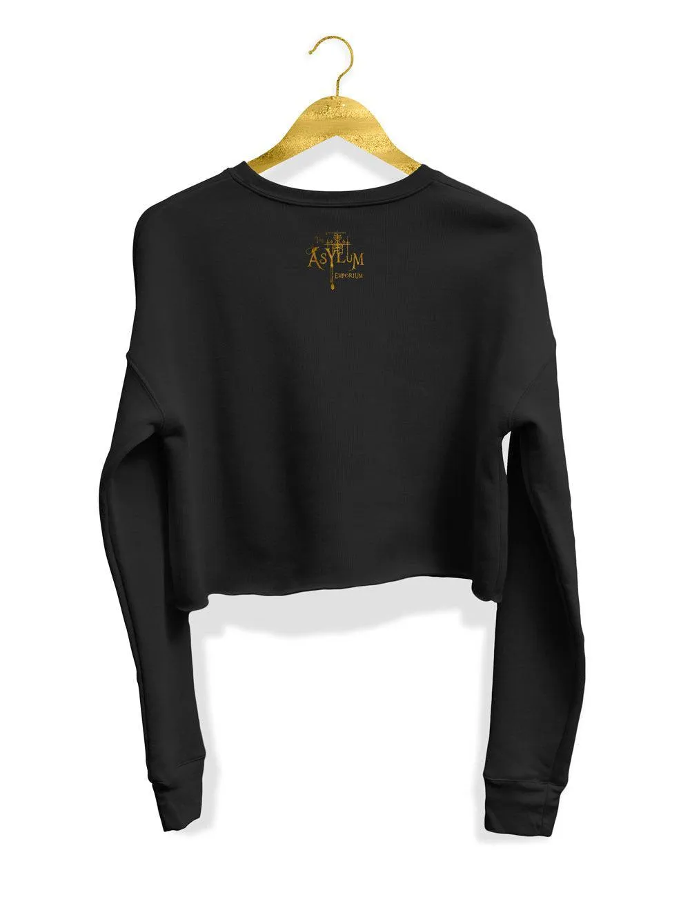 "Royal Garden" Cropped Sweatshirt