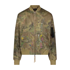 "VINTAGE MA-1 PAINTED" BOMBER