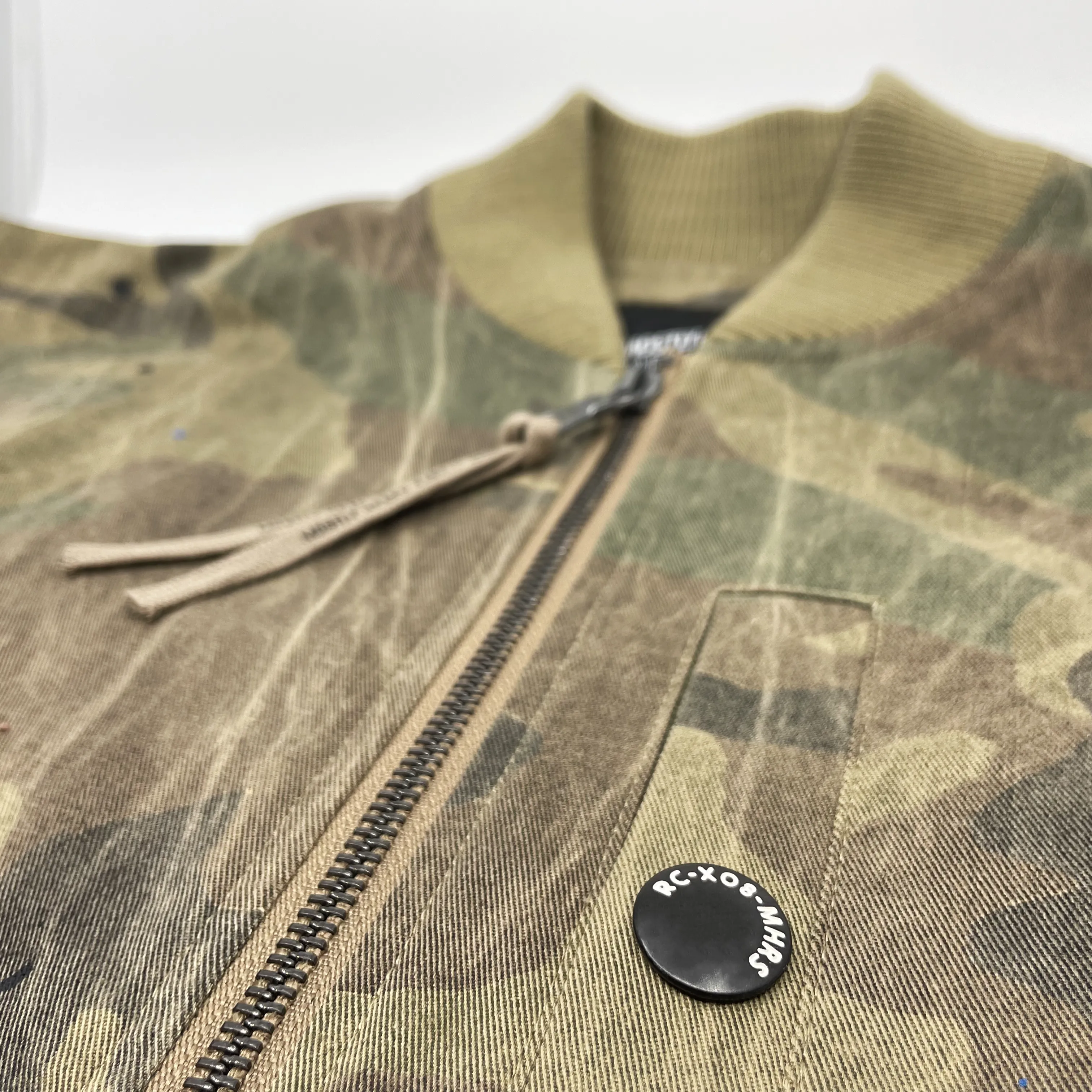 "VINTAGE MA-1 PAINTED" BOMBER