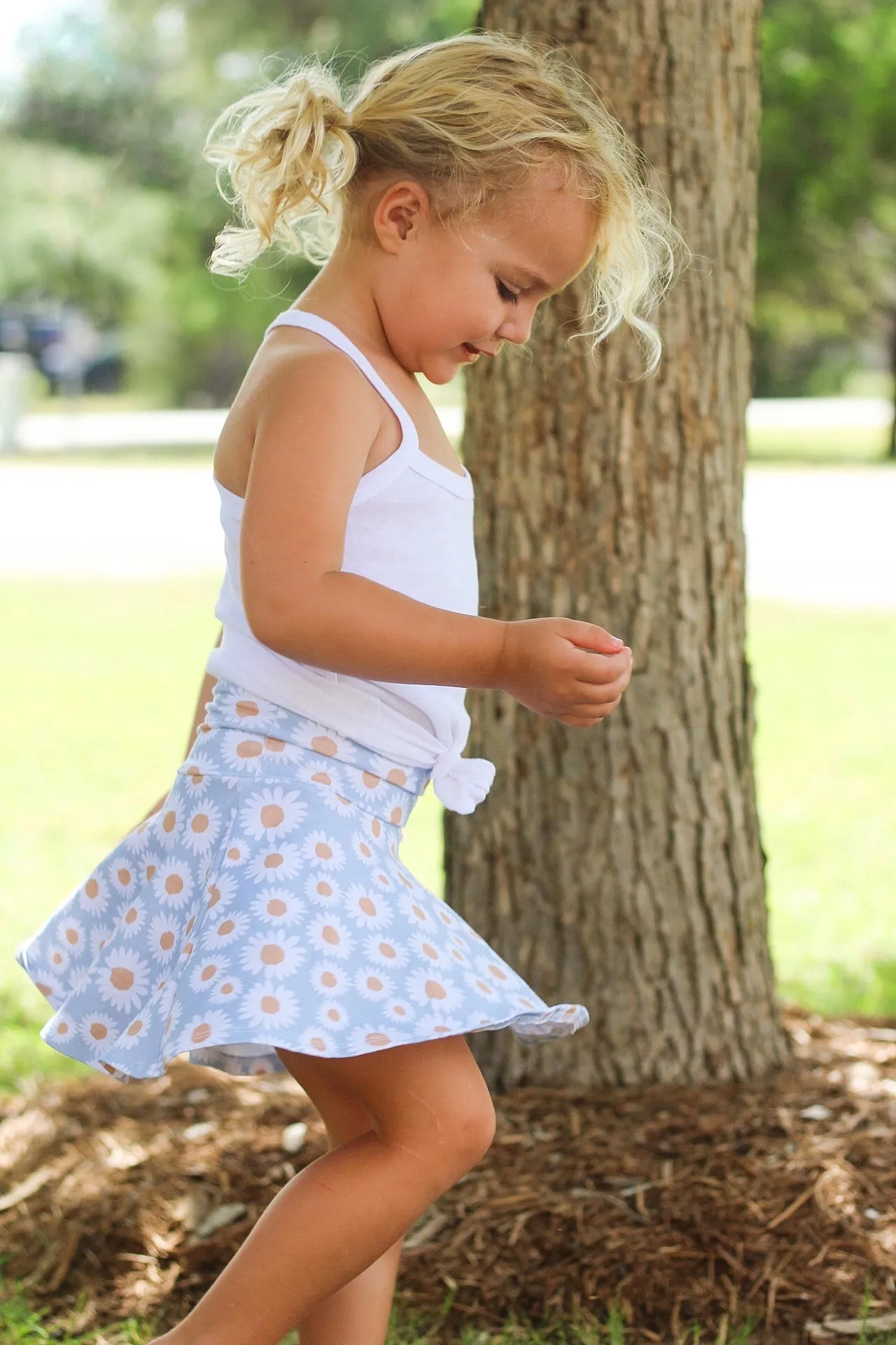 Rally Skirt Youth PDF Sewing Pattern 2-16