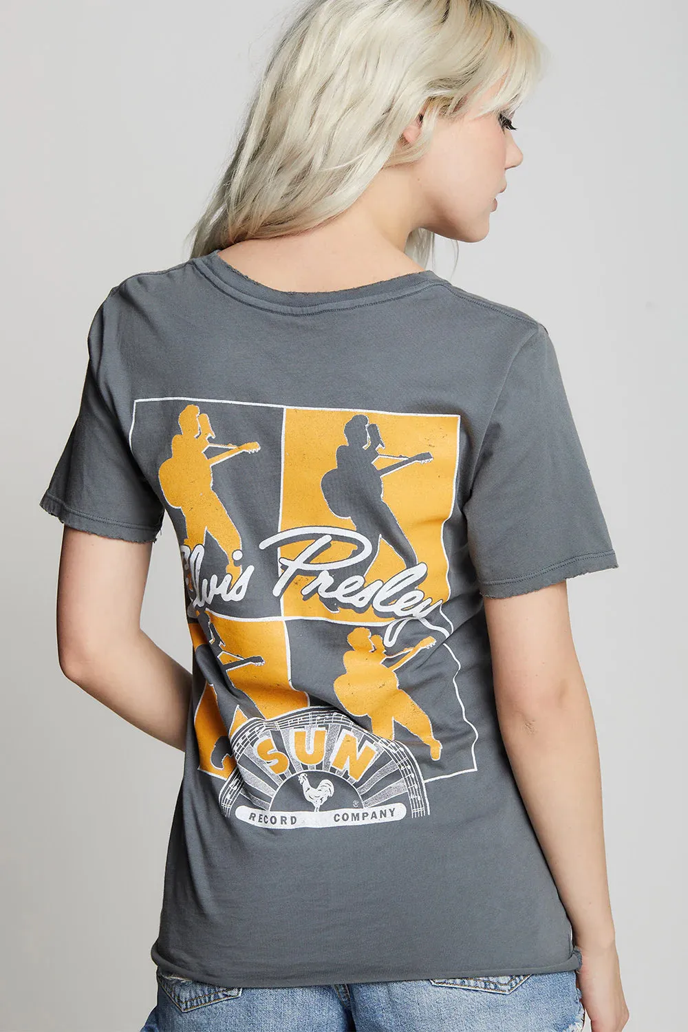 Recycled Karma Sun Records X Elvis Presley Bf Tee