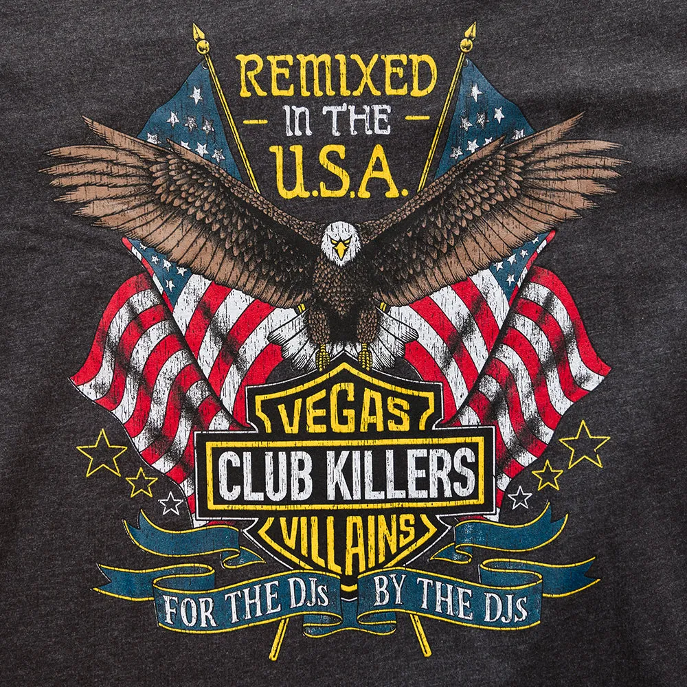 Remixed in the USA Tank Top - Grey