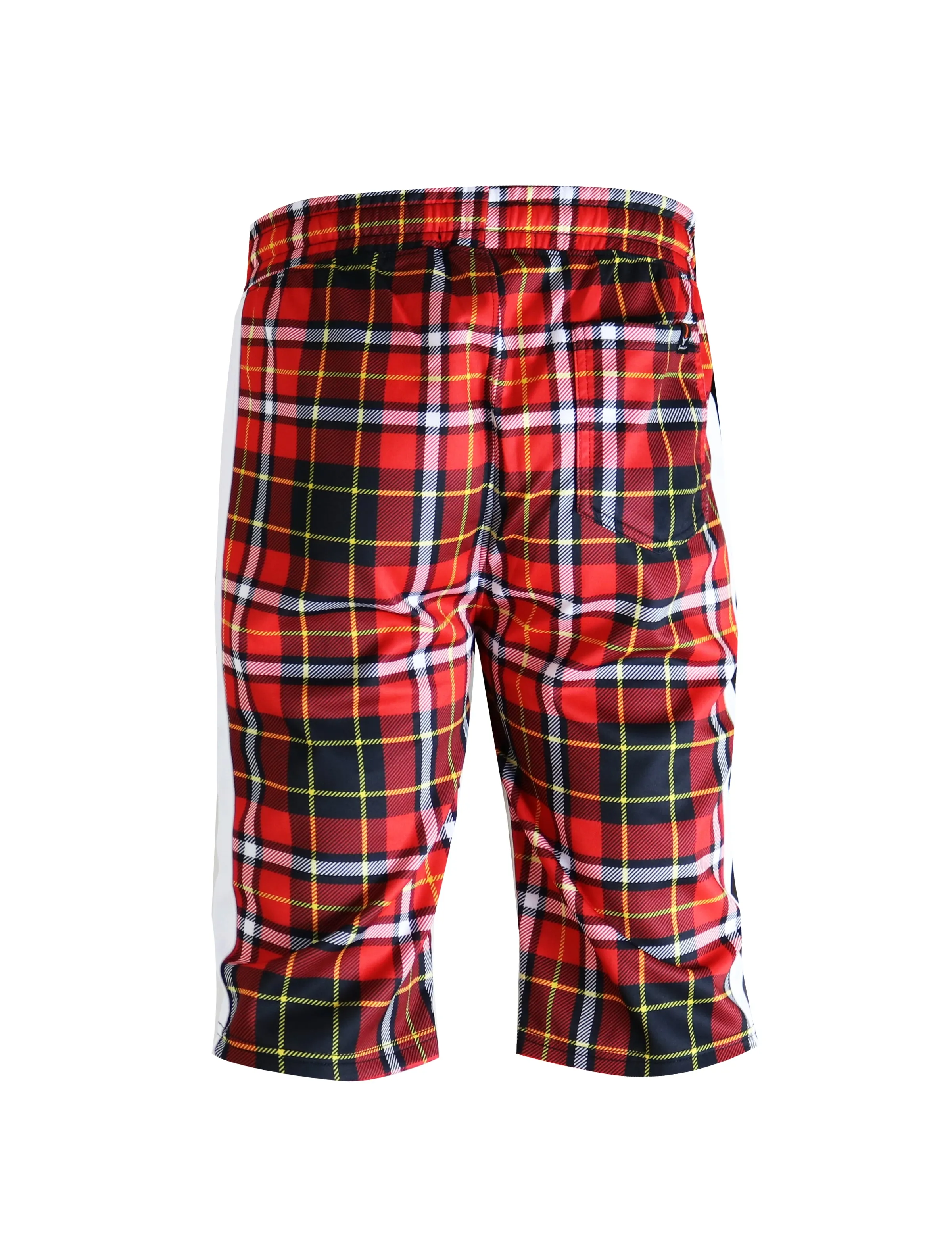 S91701-FASHION TRACK SHORTS (RED)