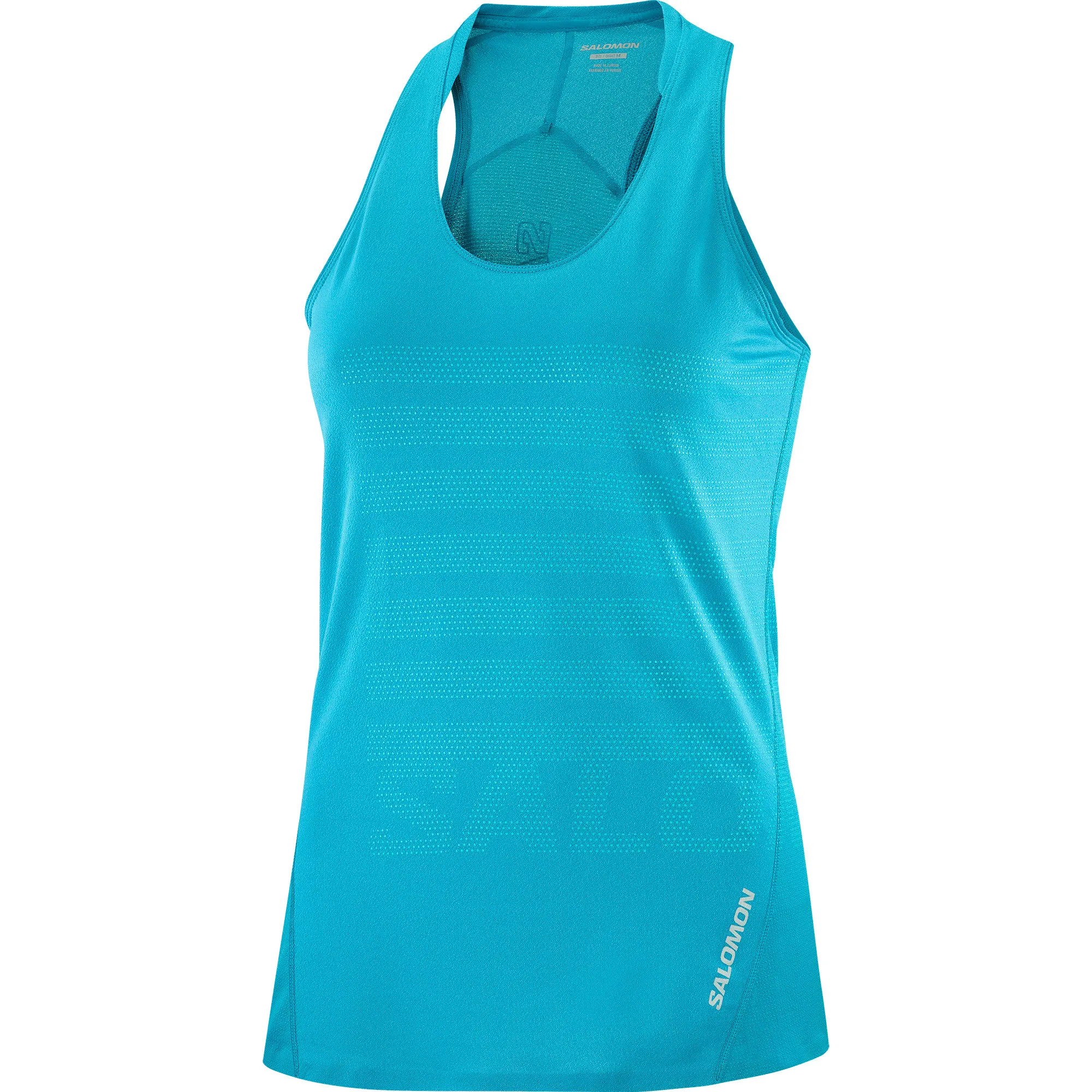 Salomon Women&#x27;s Sense Aero Graphic Tank Top Tahitian Tide | Buy Salomon Women&#x27;s Sense Aero Graphic Tank Top Tahitian Tide here | Outnorth