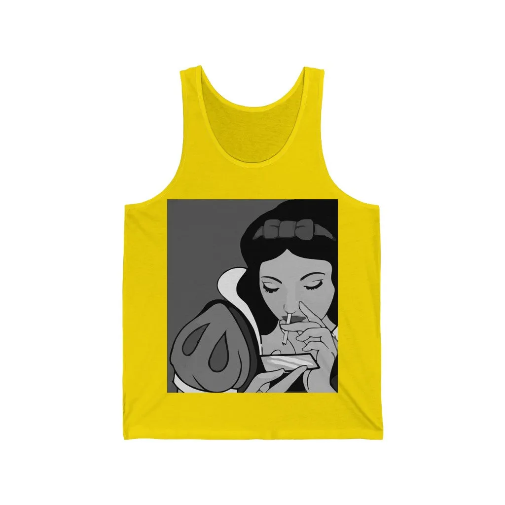 Snow White Unisex Jersey Tank