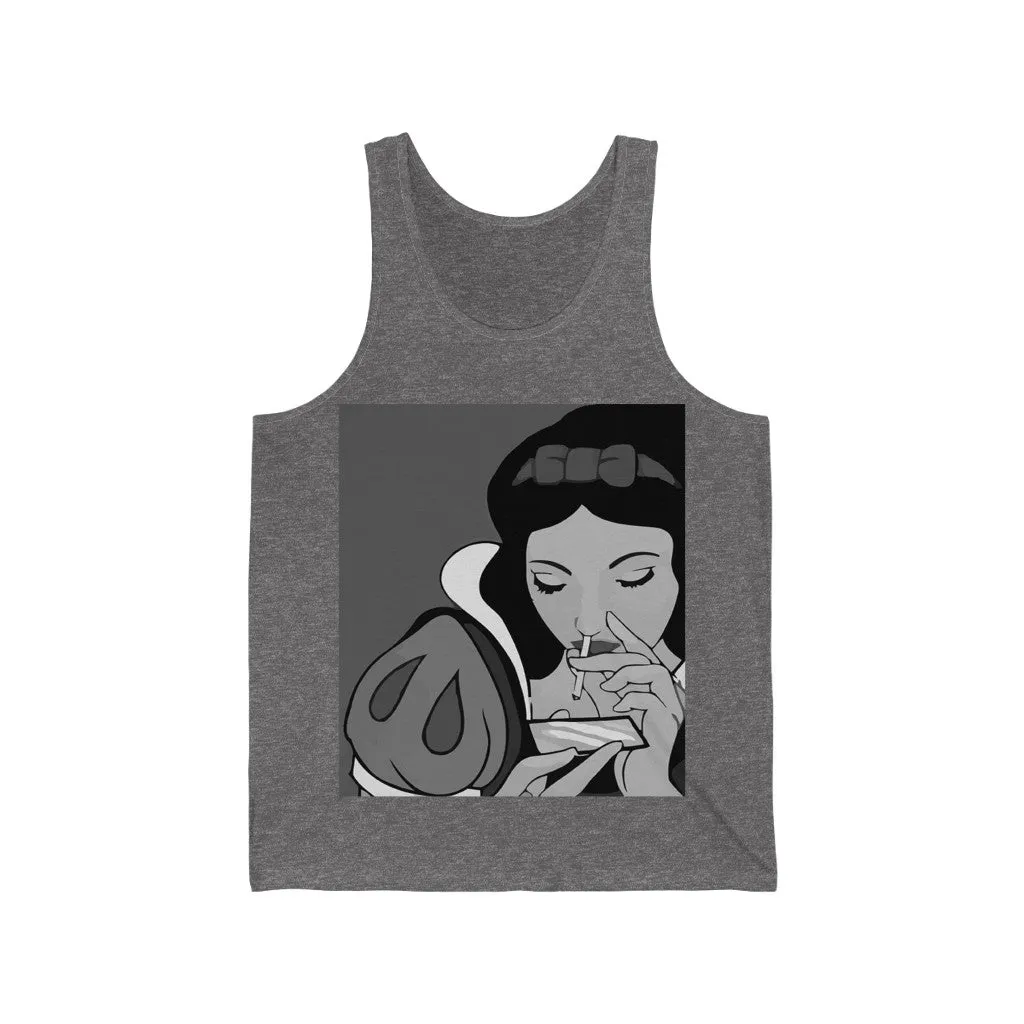 Snow White Unisex Jersey Tank