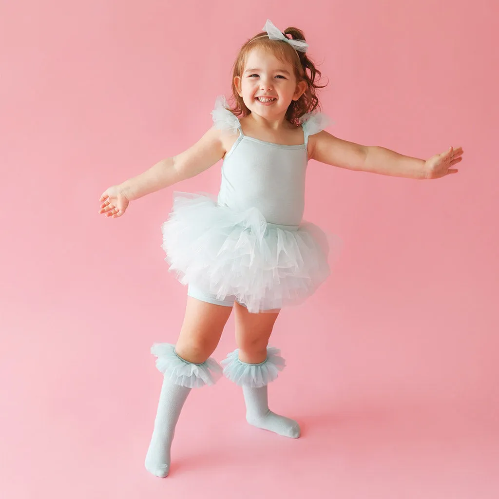 Starry Blue Tulle Skort