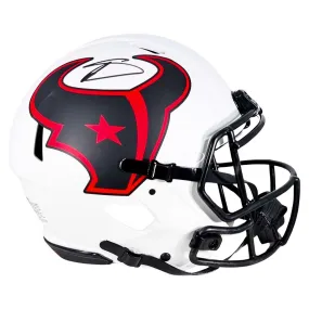 Stefon Diggs Signed Houston Texans Authentic Lunar Speed Full-Size Football Helmet (Beckett)