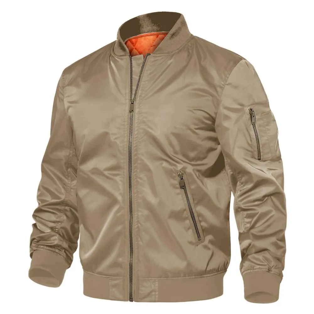 TEEK - Padded Pilot Army Bomber Jacket