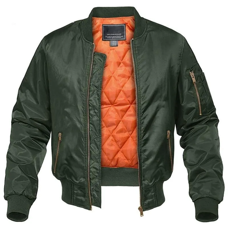 TEEK - Padded Pilot Army Bomber Jacket