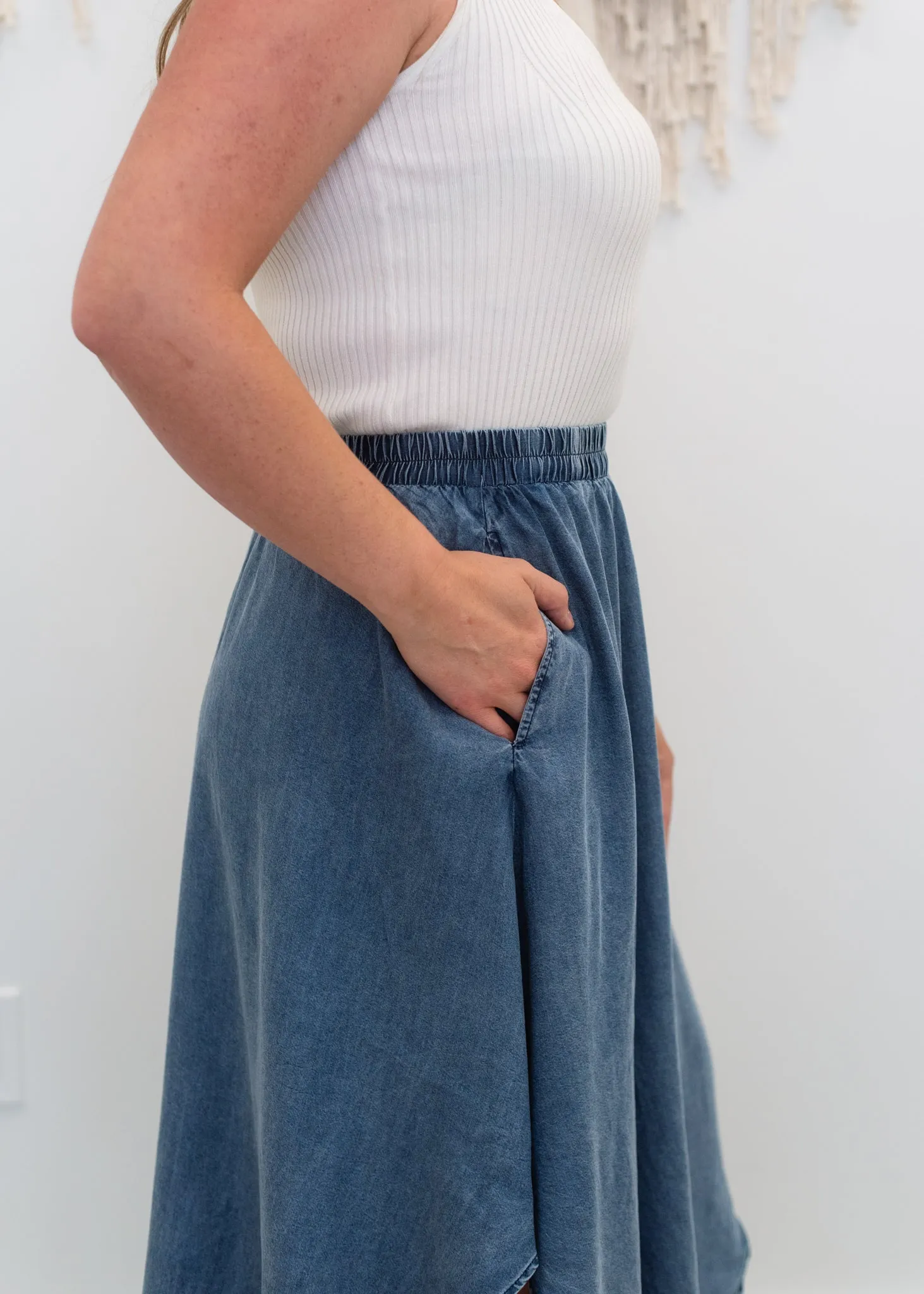 The Dixie Denim Skirt