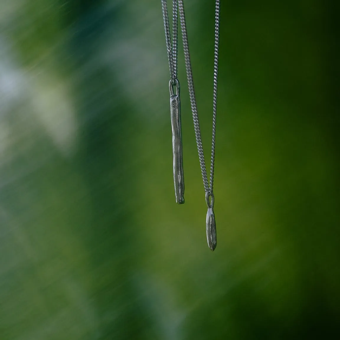 Tulen Necklace Silver or Bronze