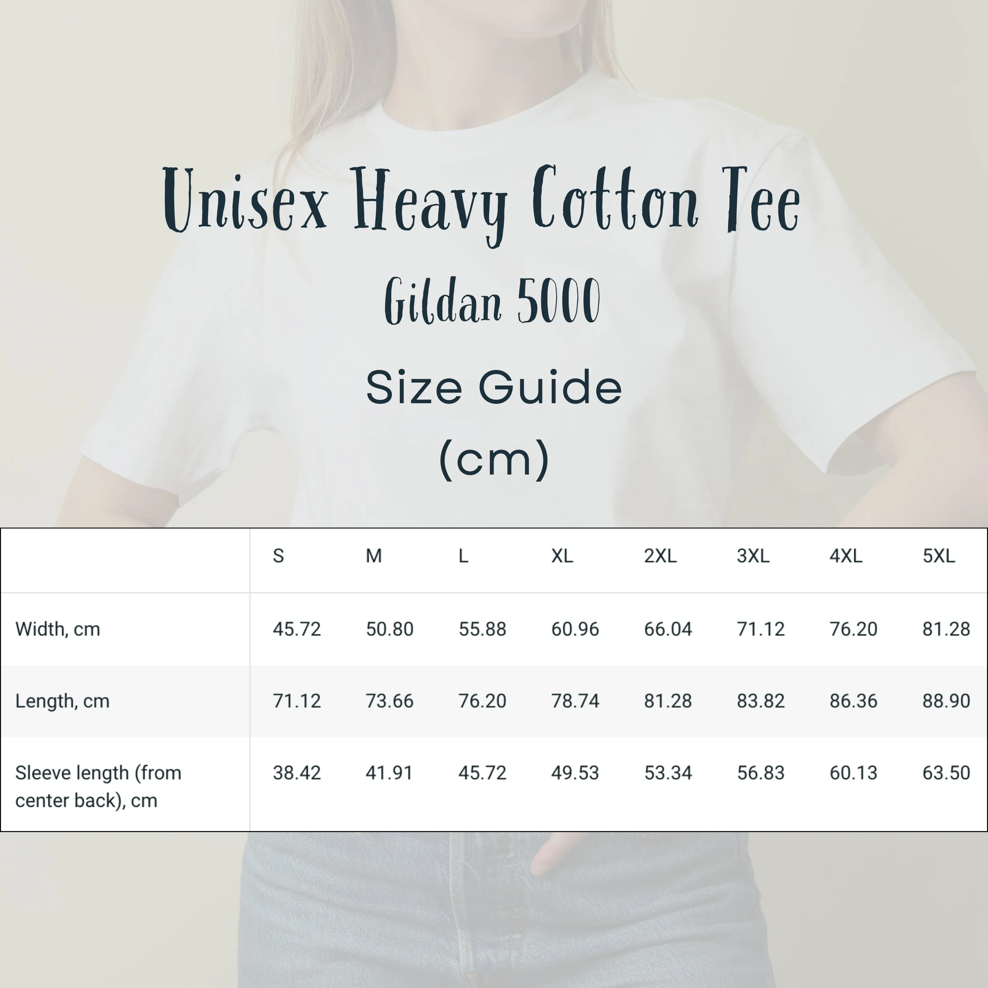 Unisex Personalized Heavy Cotton Tee T-Shirt | Gildan 5000