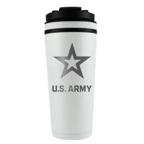 US ARMY 26oz Ice Shaker - White