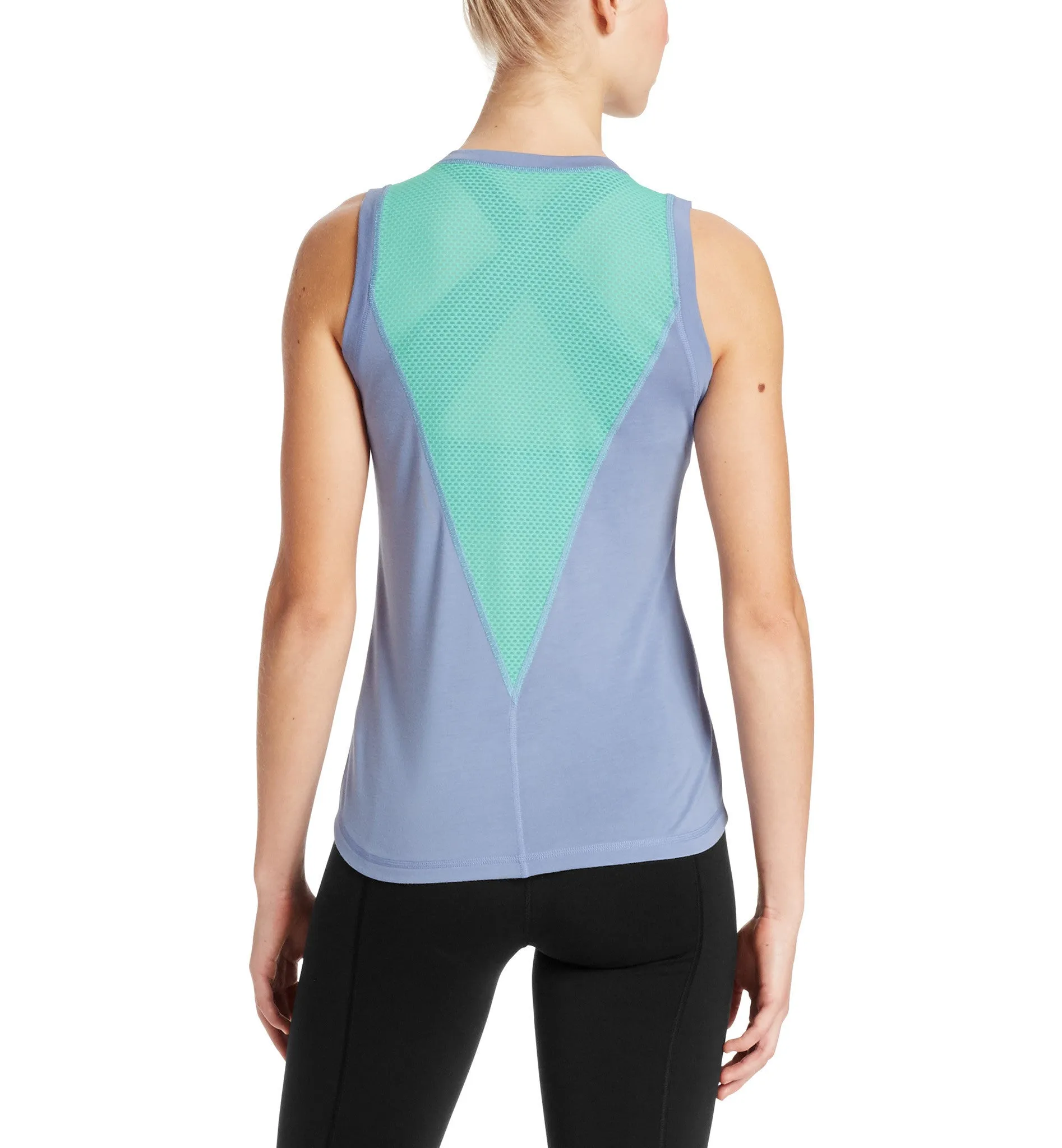 VaporActive Conductor Tank Top | English Manor / Pool Blue