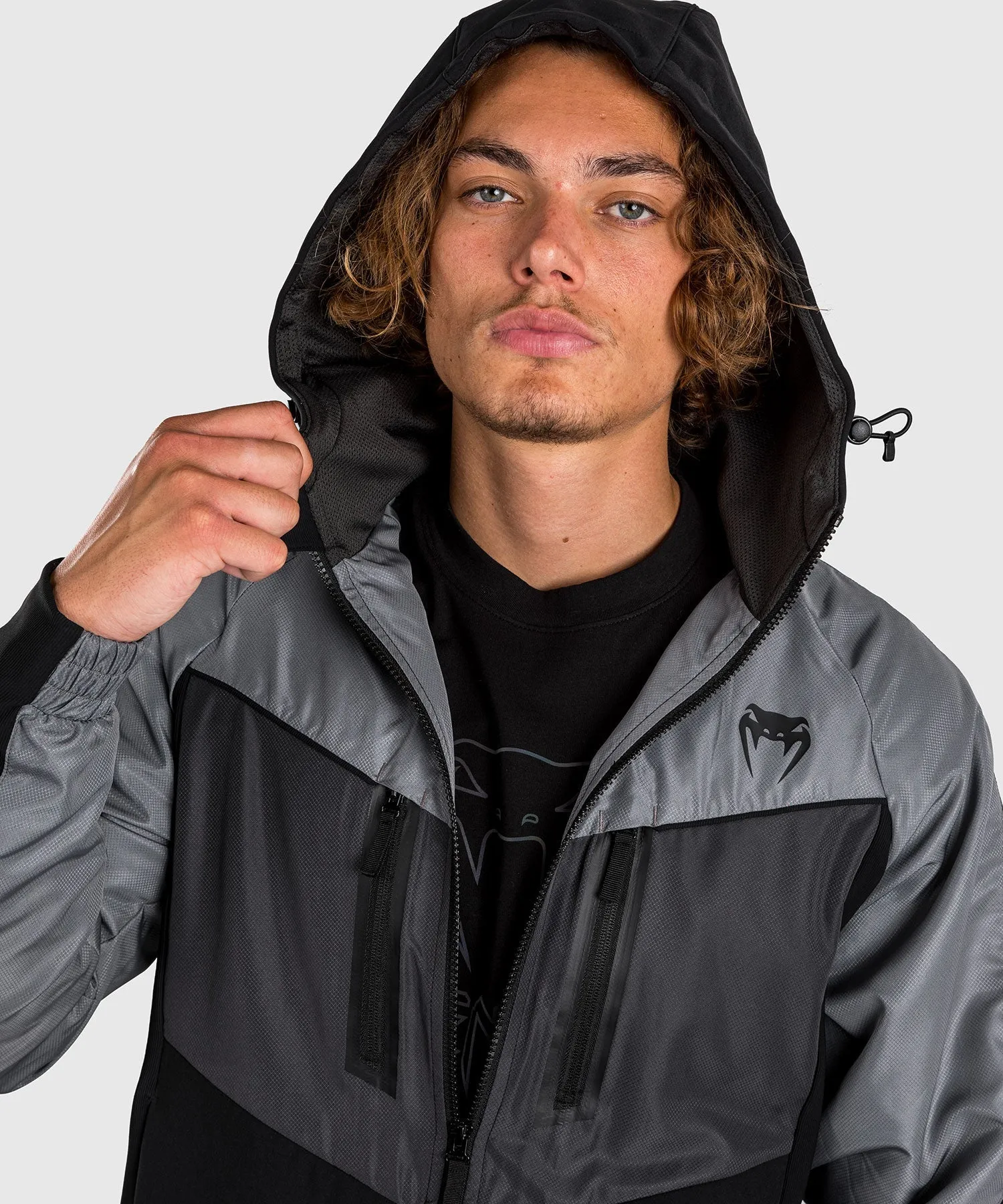 Venum Laser 3.0 Track Jacket - Black/Grey