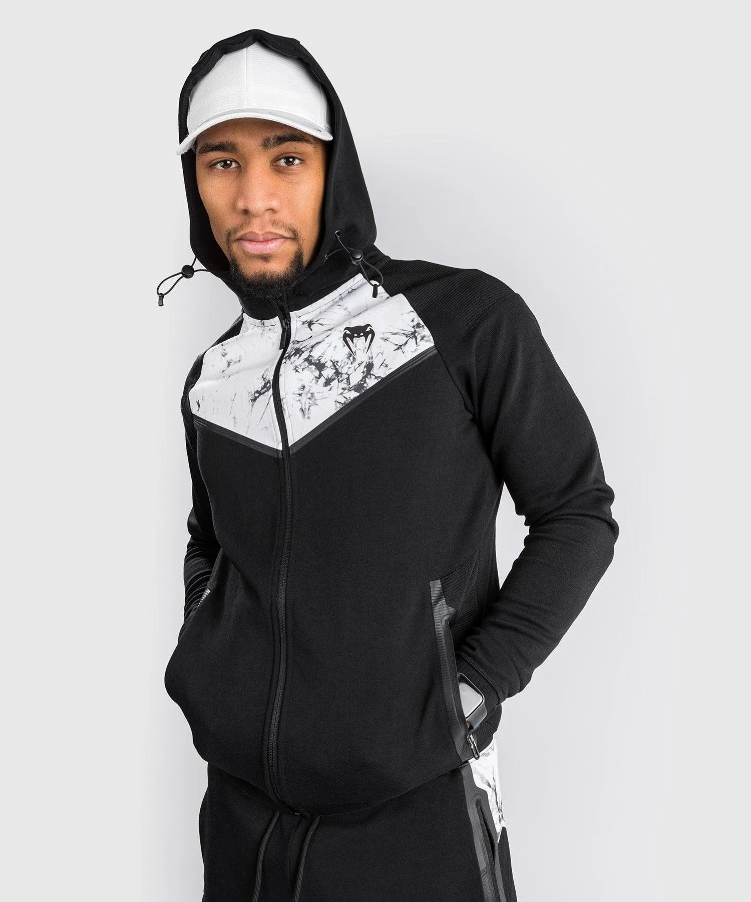 Venum Laser Evo 2.0 Hoodie - Black/Marble