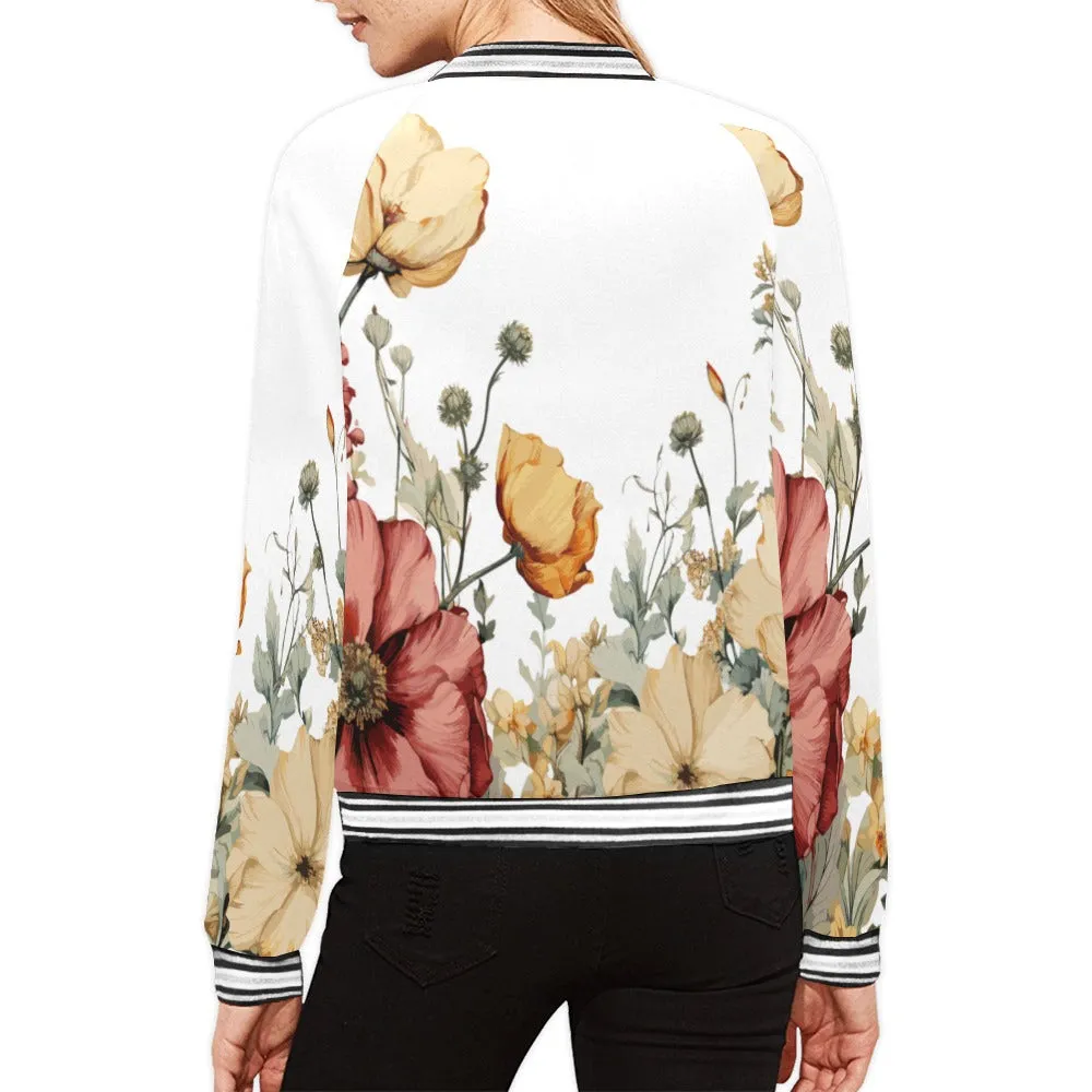 Wildflowers awd313 Bomber Jacket for Women