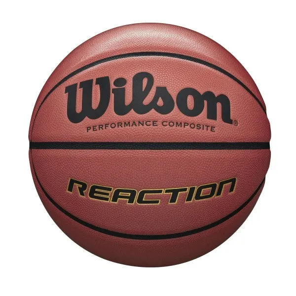 Wilson Reaction High-Quality Leather Basketball [WS]