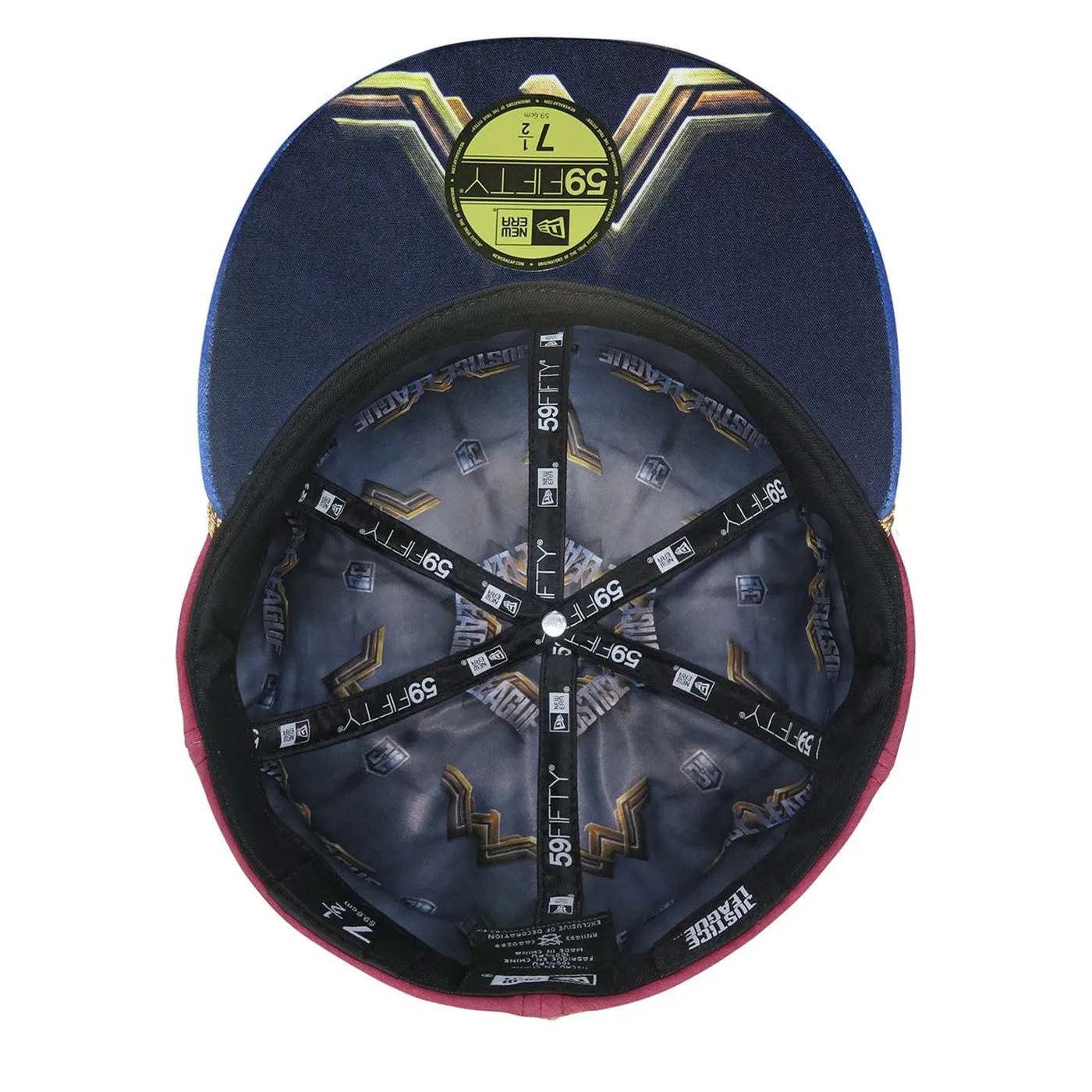 Wonder Woman Justice League Armor 59Fifty Fitted Hat